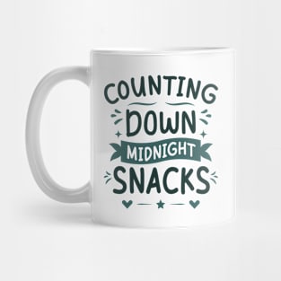 Counting Down Midnight Snacks Mug